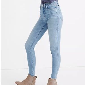 Madewell 10 inch High Rise Skinny Jeans